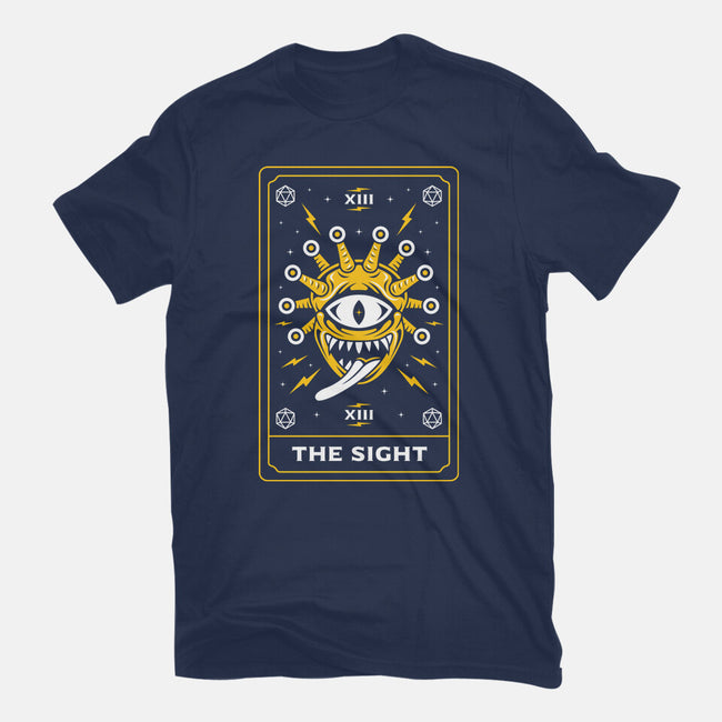 The Sight Tarot Card-Mens-Heavyweight-Tee-Logozaste