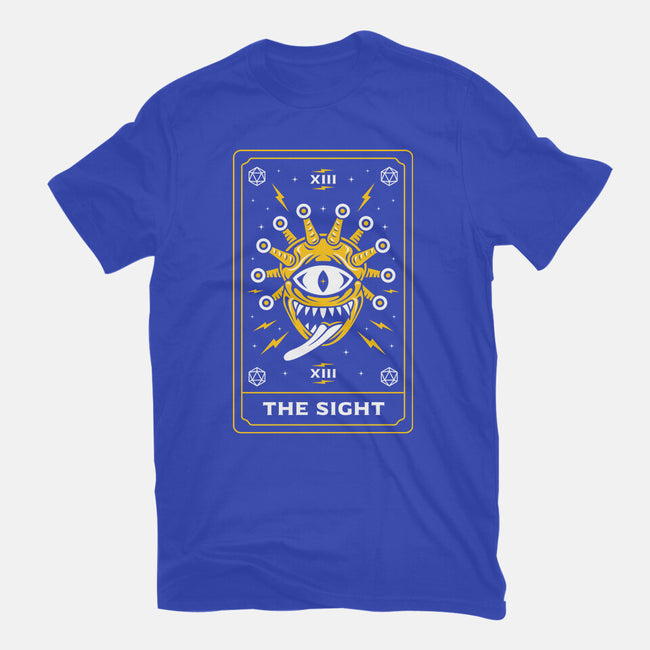 The Sight Tarot Card-Mens-Heavyweight-Tee-Logozaste