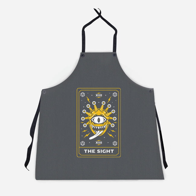 The Sight Tarot Card-Unisex-Kitchen-Apron-Logozaste