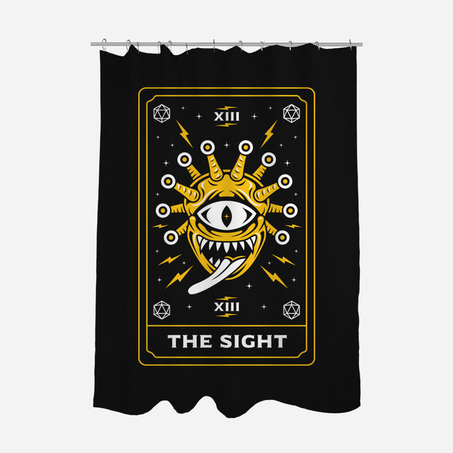 The Sight Tarot Card-None-Polyester-Shower Curtain-Logozaste