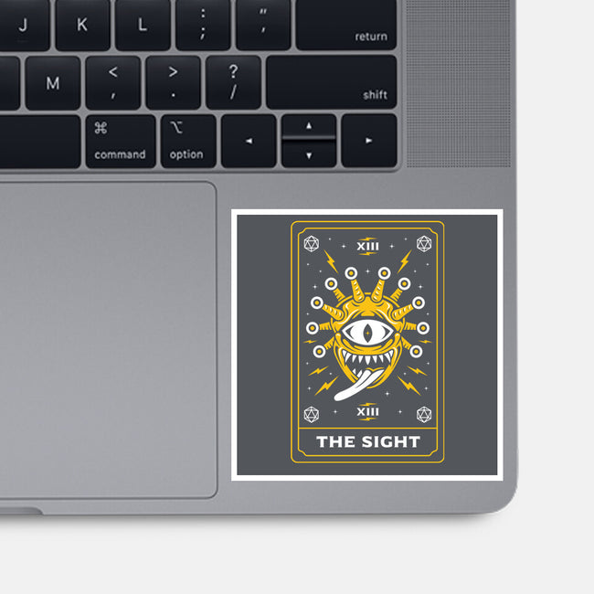 The Sight Tarot Card-None-Glossy-Sticker-Logozaste