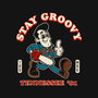 Vintage Stay Groovy-None-Drawstring-Bag-Nemons