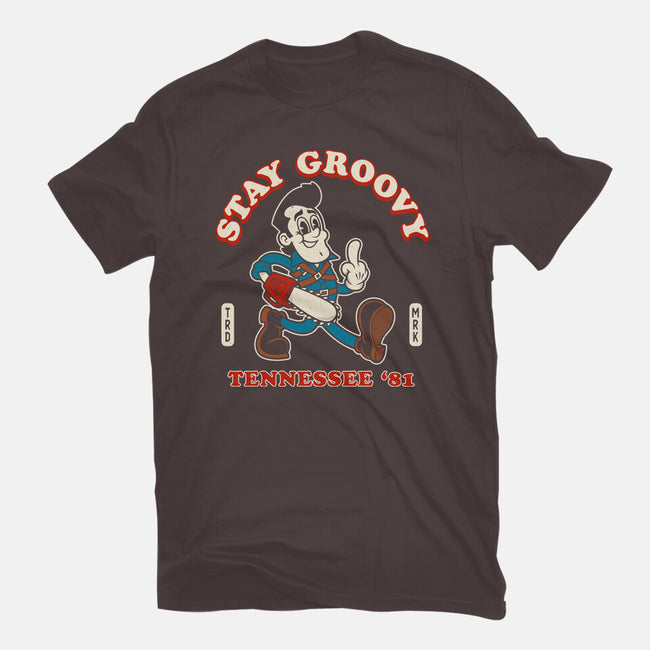 Vintage Stay Groovy-Womens-Basic-Tee-Nemons