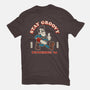 Vintage Stay Groovy-Womens-Basic-Tee-Nemons