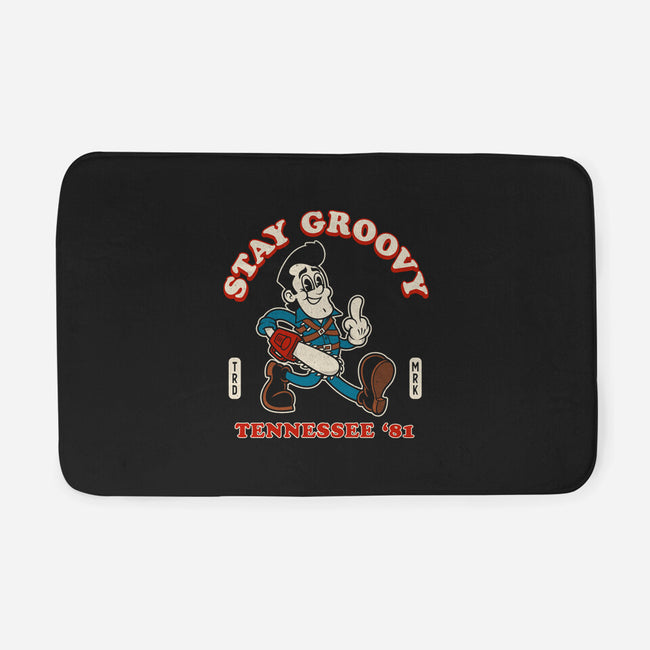 Vintage Stay Groovy-None-Memory Foam-Bath Mat-Nemons