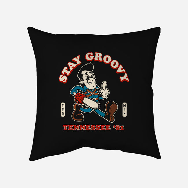 Vintage Stay Groovy-None-Removable Cover w Insert-Throw Pillow-Nemons