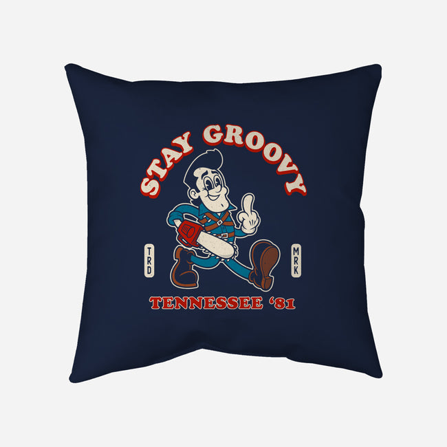 Vintage Stay Groovy-None-Removable Cover w Insert-Throw Pillow-Nemons