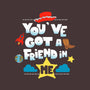 Got A Friend In Me-None-Non-Removable Cover w Insert-Throw Pillow-Vallina84