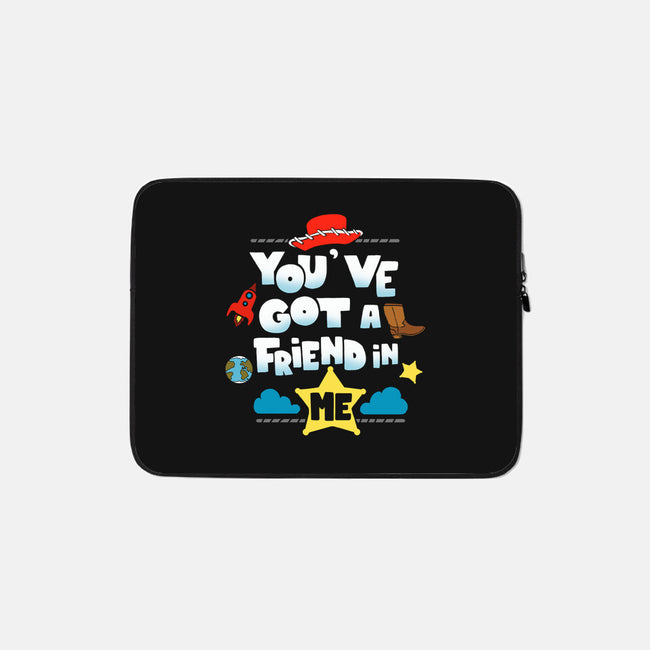 Got A Friend In Me-None-Zippered-Laptop Sleeve-Vallina84