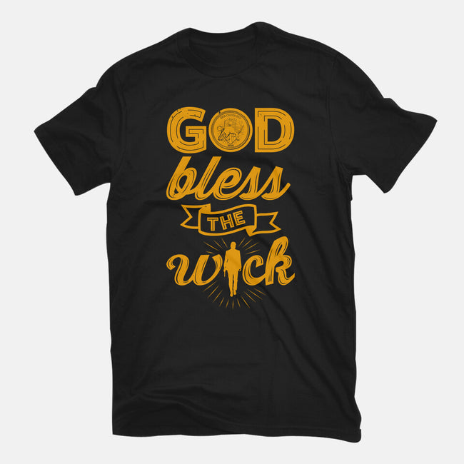 God Bless The Wick-Mens-Premium-Tee-Boggs Nicolas