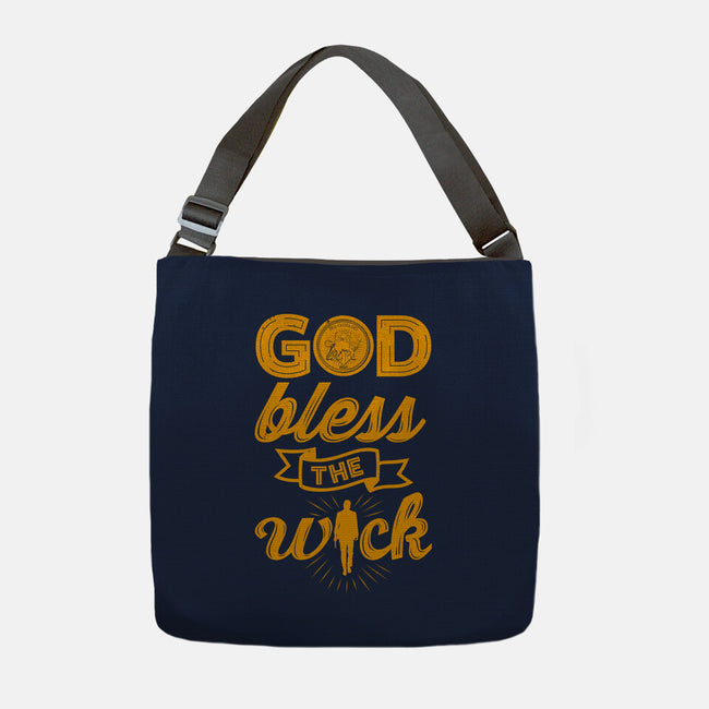 God Bless The Wick-None-Adjustable Tote-Bag-Boggs Nicolas