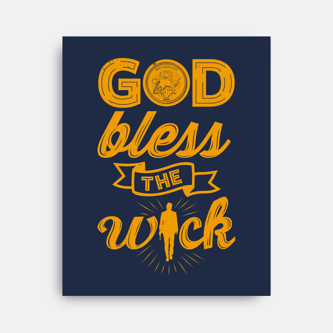 God Bless The Wick-None-Stretched-Canvas-Boggs Nicolas