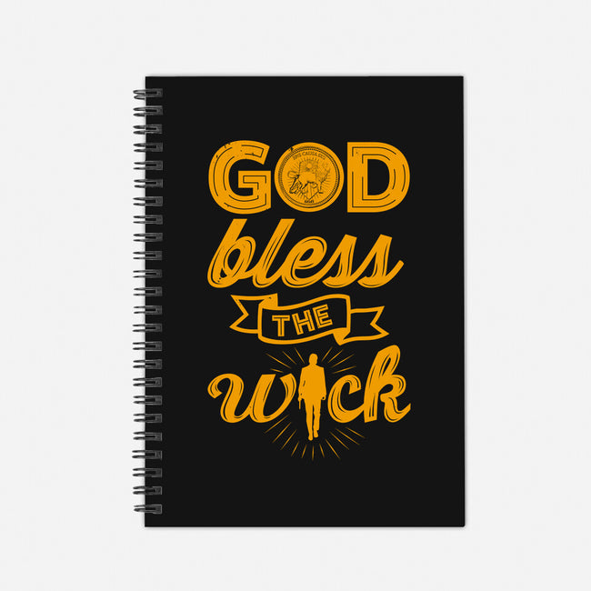 God Bless The Wick-None-Dot Grid-Notebook-Boggs Nicolas