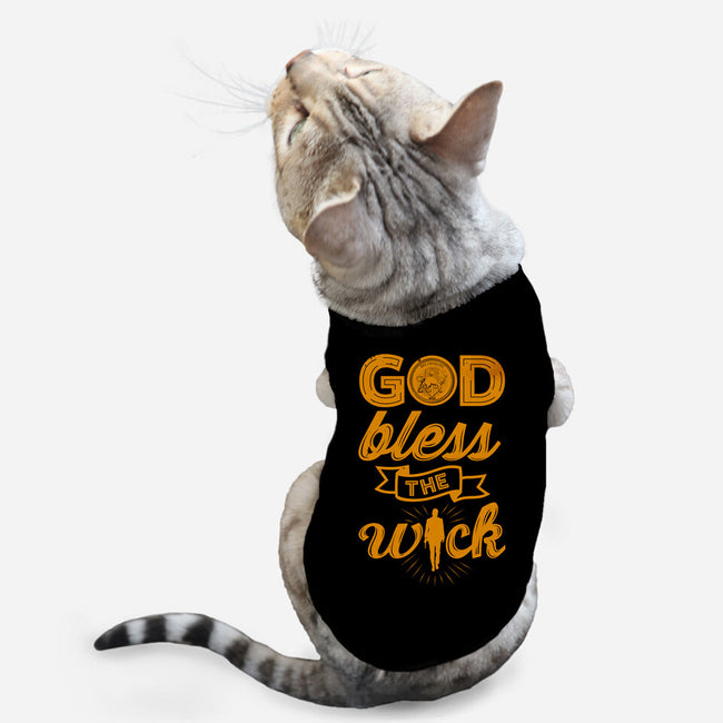 God Bless The Wick-Cat-Basic-Pet Tank-Boggs Nicolas