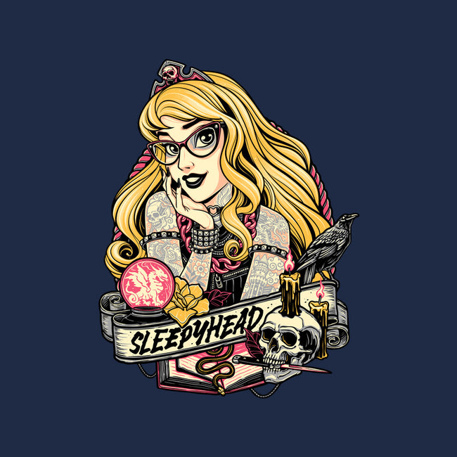 Sleepyhead-Womens-Fitted-Tee-momma_gorilla