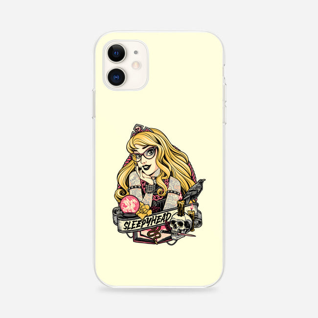 Sleepyhead-iPhone-Snap-Phone Case-momma_gorilla