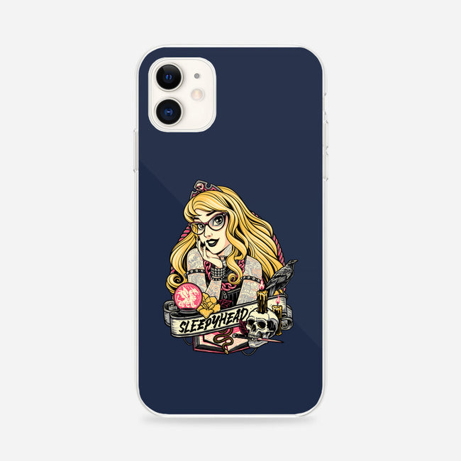 Sleepyhead-iPhone-Snap-Phone Case-momma_gorilla