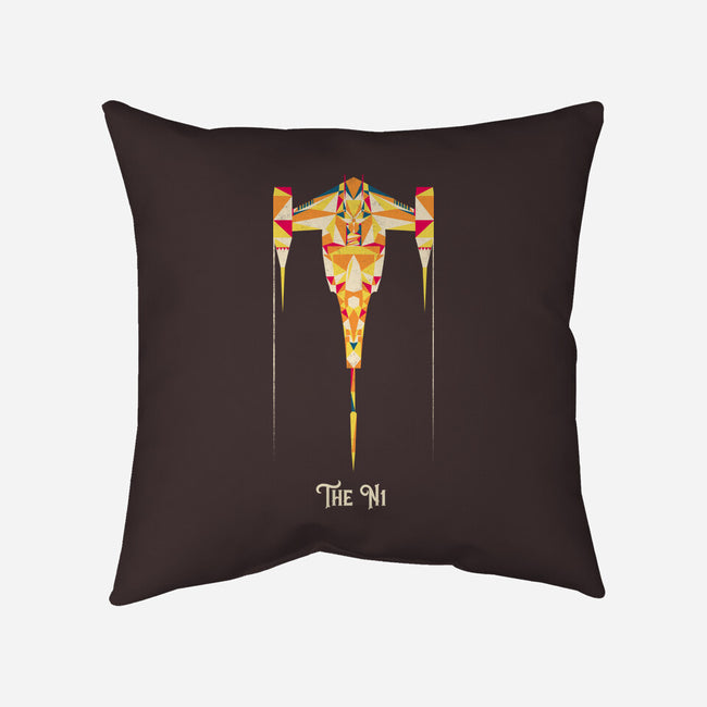 The N1-None-Removable Cover-Throw Pillow-rocketman_art