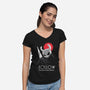 Hollow The Animated Series-Womens-V-Neck-Tee-Eilex Design
