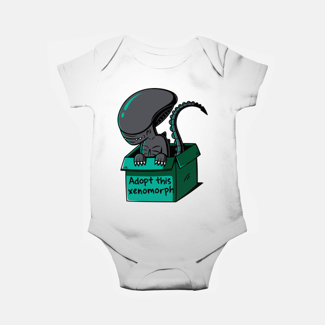 Adopt This Xenomorph-Baby-Basic-Onesie-Eilex Design