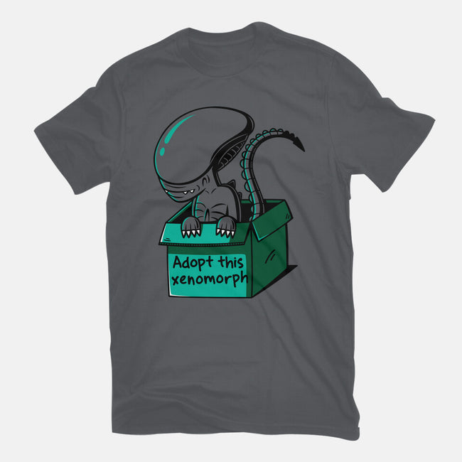 Adopt This Xenomorph-Womens-Fitted-Tee-Eilex Design