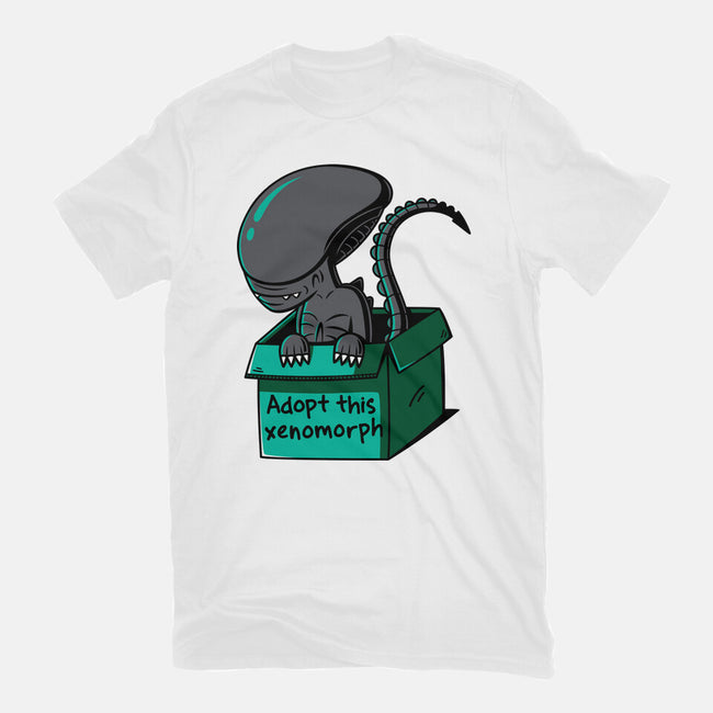 Adopt This Xenomorph-Womens-Fitted-Tee-Eilex Design