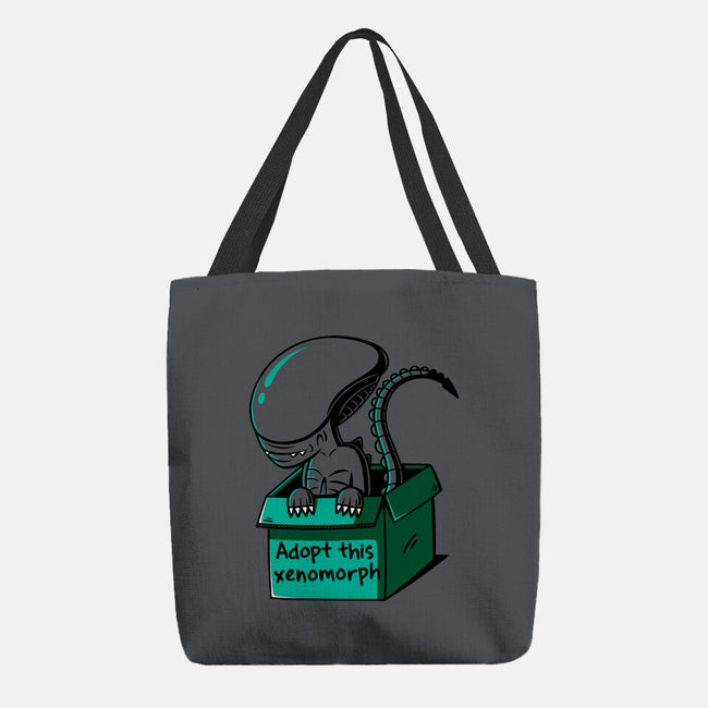 Adopt This Xenomorph-None-Basic Tote-Bag-Eilex Design