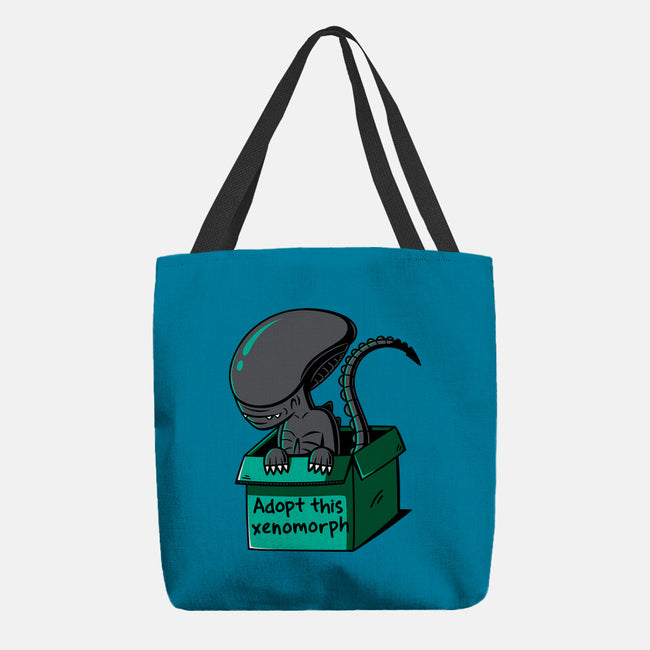 Adopt This Xenomorph-None-Basic Tote-Bag-Eilex Design