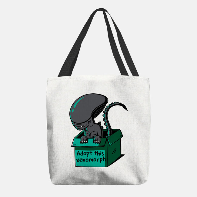 Adopt This Xenomorph-None-Basic Tote-Bag-Eilex Design