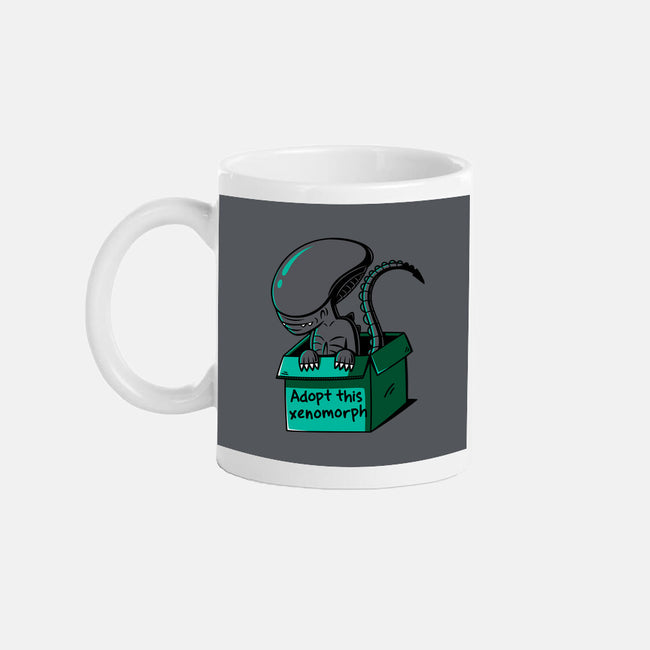 Adopt This Xenomorph-None-Mug-Drinkware-Eilex Design