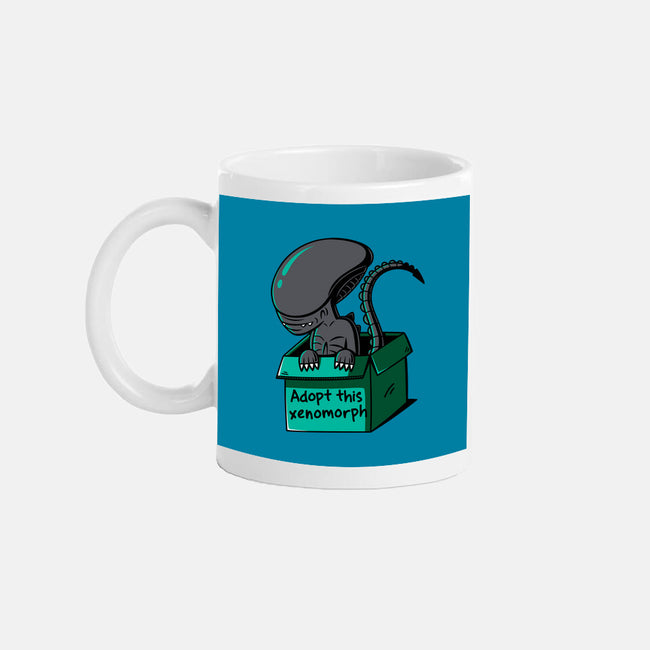 Adopt This Xenomorph-None-Mug-Drinkware-Eilex Design