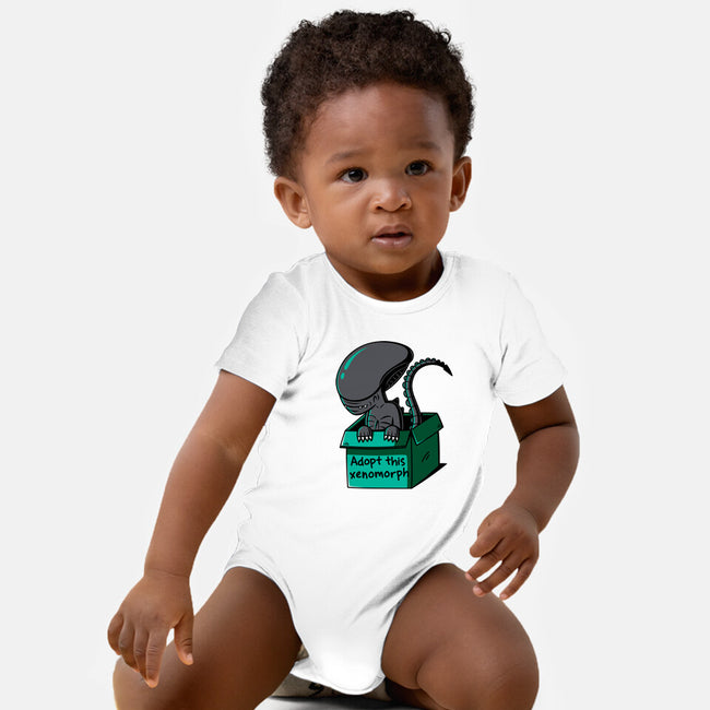 Adopt This Xenomorph-Baby-Basic-Onesie-Eilex Design