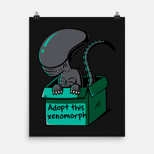 Adopt This Xenomorph-None-Matte-Poster-Eilex Design