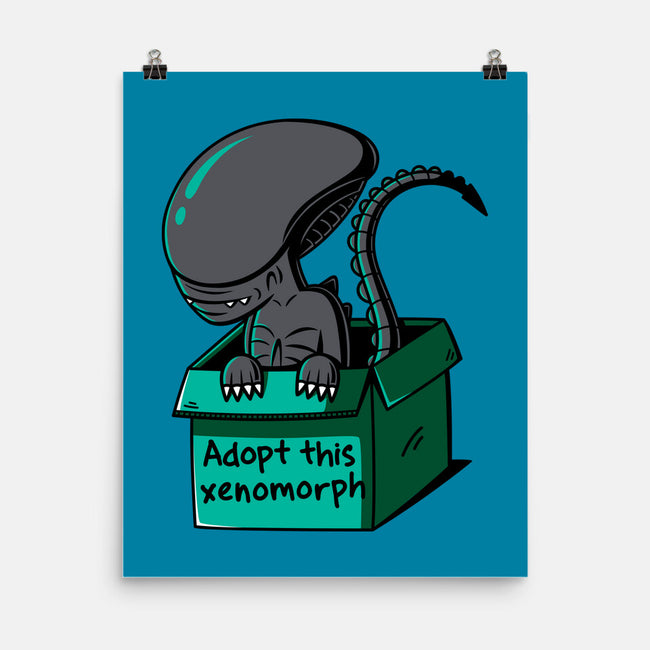 Adopt This Xenomorph-None-Matte-Poster-Eilex Design