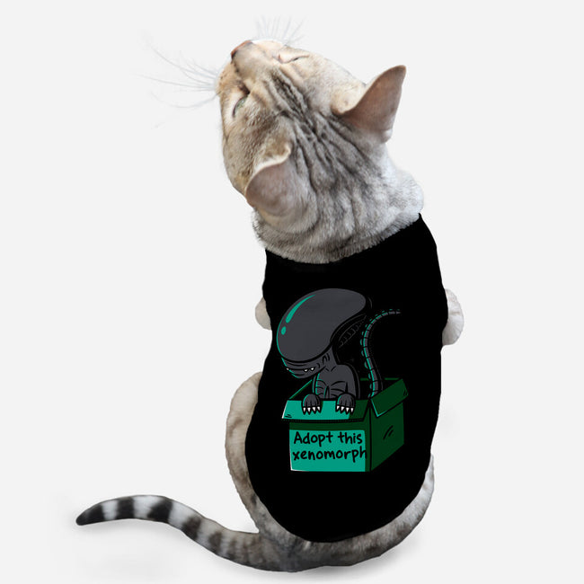 Adopt This Xenomorph-Cat-Basic-Pet Tank-Eilex Design