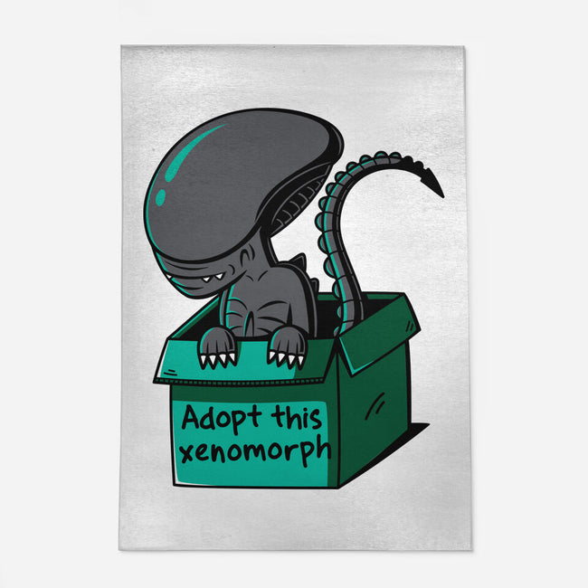 Adopt This Xenomorph-None-Outdoor-Rug-Eilex Design