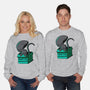 Adopt This Xenomorph-Unisex-Crew Neck-Sweatshirt-Eilex Design