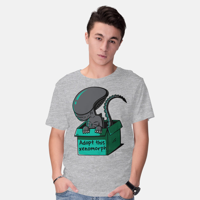 Adopt This Xenomorph-Mens-Basic-Tee-Eilex Design