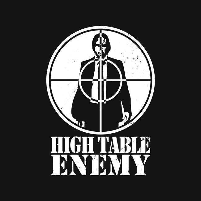 High Table Enemy-None-Removable Cover w Insert-Throw Pillow-Boggs Nicolas
