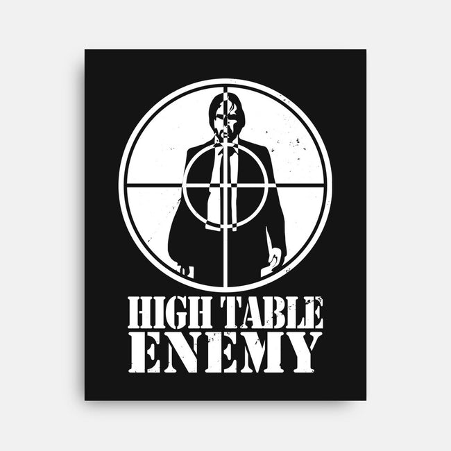High Table Enemy-None-Stretched-Canvas-Boggs Nicolas