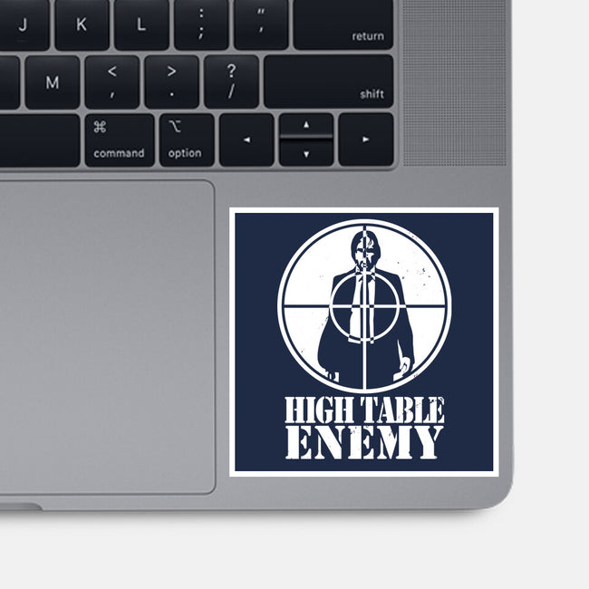 High Table Enemy-None-Glossy-Sticker-Boggs Nicolas