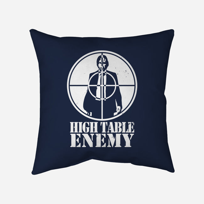 High Table Enemy-None-Removable Cover w Insert-Throw Pillow-Boggs Nicolas