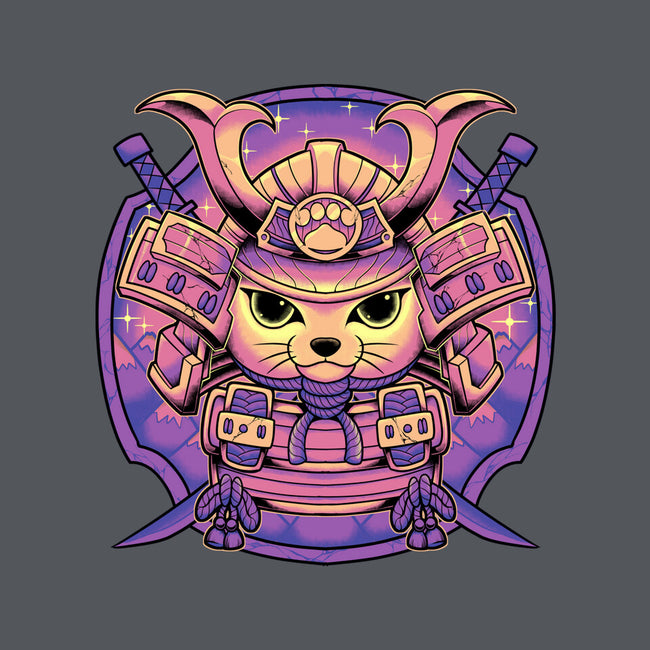 Samurai Neko-None-Removable Cover w Insert-Throw Pillow-Astrobot Invention