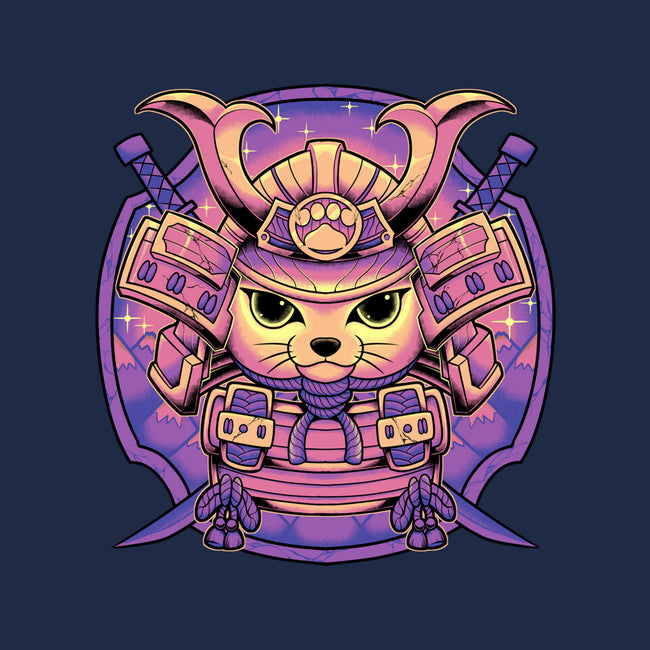 Samurai Neko-None-Removable Cover w Insert-Throw Pillow-Astrobot Invention