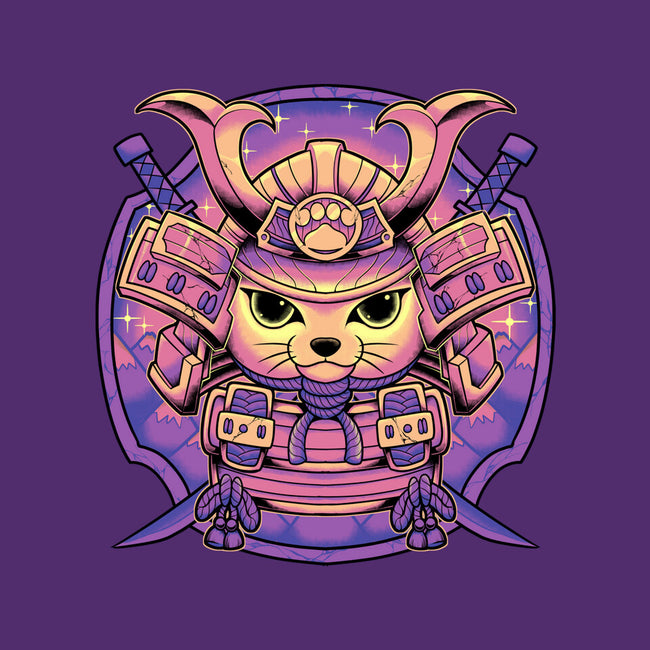 Samurai Neko-None-Removable Cover w Insert-Throw Pillow-Astrobot Invention