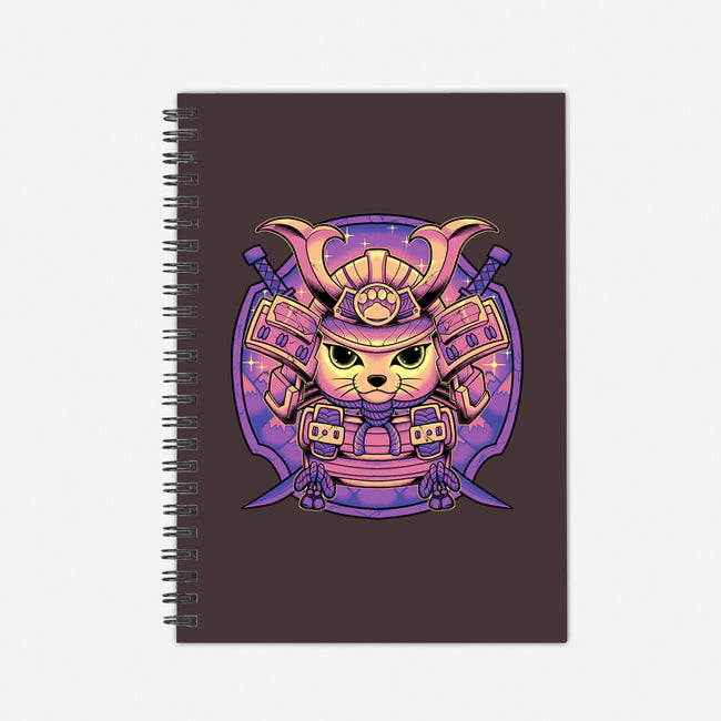 Samurai Neko-None-Dot Grid-Notebook-Astrobot Invention