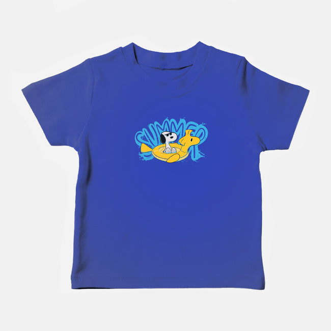 Time For Summer-Baby-Basic-Tee-OnlyColorsDesigns