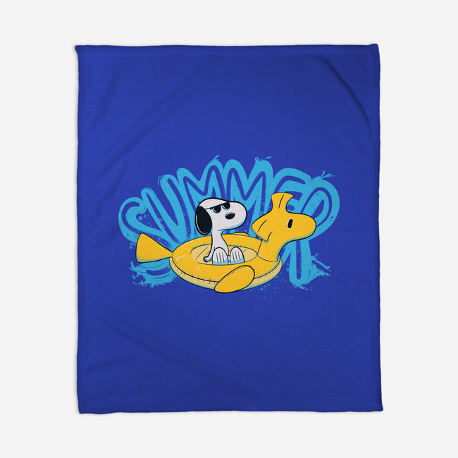 Time For Summer-None-Fleece-Blanket-OnlyColorsDesigns