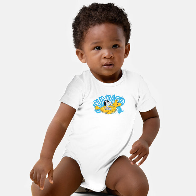 Time For Summer-Baby-Basic-Onesie-OnlyColorsDesigns