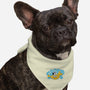 Time For Summer-Dog-Bandana-Pet Collar-OnlyColorsDesigns